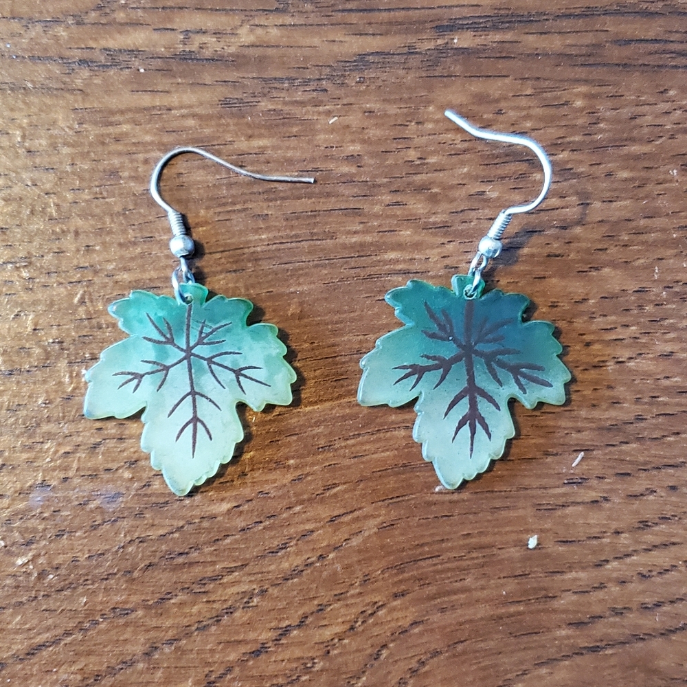 2/$20 Maple Leaf Earrings